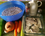 Foto del paso 1 de la receta: Alubias blancas con bacalao en olla rápida