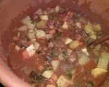 Foto del paso 8 de la receta: Guiso de lentejas con porotos negros y alubias, en olla de barro 🍲