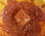 A picture of step 6 of Schezwan Tandoori Khaman.