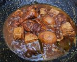 Foto langkah ke 5 dari resep Semur Betawi Ayam Tahu Telur.