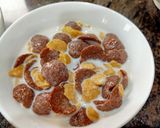 Hình bước làm 2 của món Sữa tươi trộn ngũ cốc
