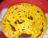 A picture of step 7 of Pumpkin chapati.
