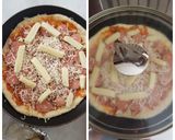 Foto langkah ke 5 dari resep Pizza Tanpa Ulen/Knead (Teflon dan Oven).
