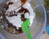 Foto langkah ke 4 dari resep BOLU KARAMEL KUKUS SUPER SIMPLE (Tanpa Mixer, Tanpa Telur).