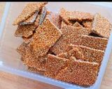 A picture of step 5 of Til dry fruits chikki (winter special).