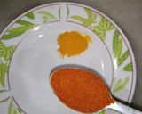 A picture of step 5 of Chana daal karailay.