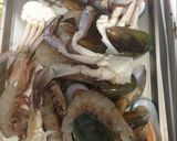 Foto del paso 1 de la receta: Sopa de mariscos con leche de coco