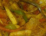 A picture of step 7 of Gajar muli achar.