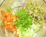 A picture of step 1 of Healthy Sprouted Moong Salad.
