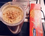 A picture of step 3 of Passion smoothie 😋.