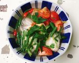 Hình bước làm 5 của món Canh Kim Chi Nấu Đầu Cá Bè