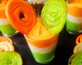 तिरंगा श्रीखंड वित्त तिरंगा जलेबी (Tiranga shrikhand with Tiranga jalebi recipe in Hindi) रेसिपी चरण 8 फोटो