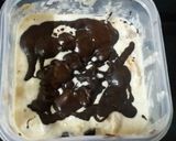 A picture of step 6 of Chiku choco Ice cream.