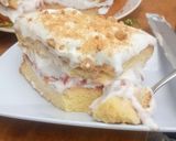 Foto langkah ke 11 dari resep Strawberry Ogura Shortcake.
