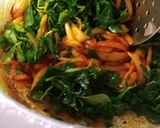 A picture of step 4 of Methi Muttar Rice.