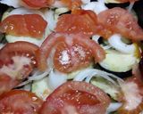 Foto del paso 1 de la receta: Colchón de vegetales 🥒🍆🌶🥔