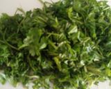 A picture of step 2 of Akki masala roti.