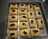 Foto langkah ke 7 dari resep Bolen pisang dan choco cheese roll.