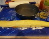 Kakaós és lekváros csiga tortaformában recept fázis 3 fotója