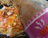 A picture of step 3 of Beef kabab SANDWICH.
