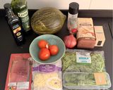 Foto del paso 4 de la receta: Pizza mediterránea | Rúcula, Jamón y Melón