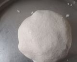 A picture of step 2 of Quinoa flour Roti.