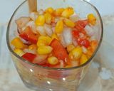 A picture of step 4 of Schezwan Corn Salad.
