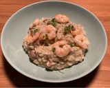 Foto del paso 12 de la receta Risotto con champiñones y gambas