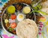 A picture of step 9 of Maharashtrian Traditional Lunch Thali,.