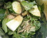 A picture of step 1 of Cucumber mint lemonade.