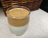 A picture of step 3 of Dalgona Coffee.