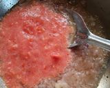 A picture of step 1 of Shahi paneer.
