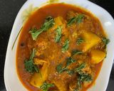 सोयाबीन आलू सब्ज़ी (Soyabean Aloo sabzi recipe in hindi) रेसिपी चरण 5 फोटो