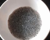A picture of step 1 of Chia Seed Raita.
