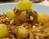 Foto del paso 6 de la receta: Cardo con uvas blancas y toque de frutos secos