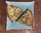 Une image de l'étape 4 de Quiche aux épinards.