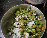 A picture of step 2 of #cook pad india#bhindi subji#.