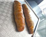 Sajtos-sonkás kifli recept fázis 4 fotója