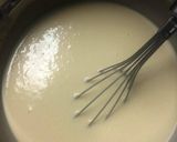 Une image de l'étape 3 de Recette Flan zébré chocolat - vanille.