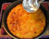 A picture of step 6 of Patsavouropita with Yogurt and Orange.