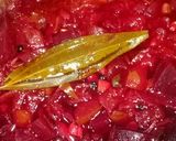 A picture of step 2 of Beetroot Shorba.
