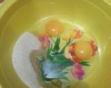 Foto langkah ke 3 dari resep Bolu Karamel Kukus.