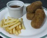 A picture of step 9 of Mayo chicken croquettes.