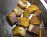 A picture of step 3 of Chilli Fish.