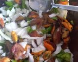 Foto del paso 8 de la receta: 🥗Ensalada de garbanzos🧆 con emperador🐟 y marisco🦐🦪