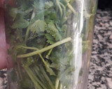Foto del paso 1 de la receta: Mojo de cilantro