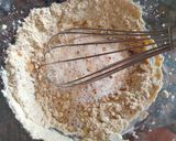 A picture of step 2 of Sattu pancakes.