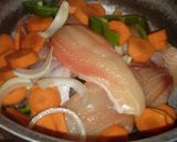Foto del paso 1 de la receta: Salmonete a la cacerola acompañado con arroz