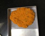 A picture of step 8 of Orange burfi.
