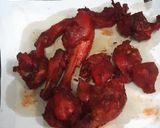 A picture of step 6 of Tandoori chicken recipe.